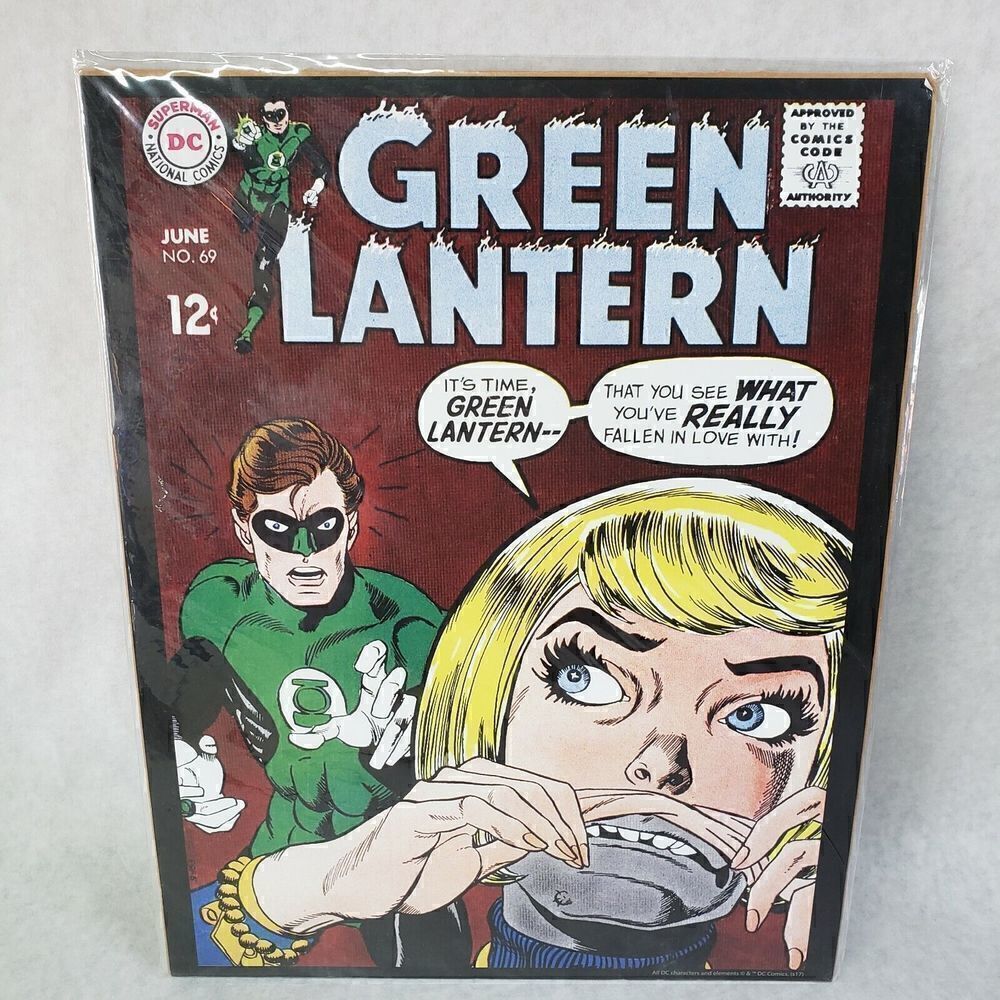 GREEN LANTERN #69 1969 VINTAGE DC COMICS SERIES 11"X14" POSTER PRINT